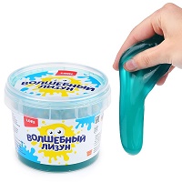 Лизун волшебный "Морская волна с ароматом яблока", 120мл.