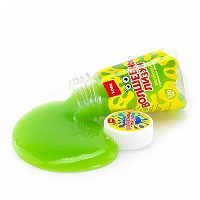 Лз-012 Волшебный лизун в конусе "Зелёный с ароматом яблока", 120мл.