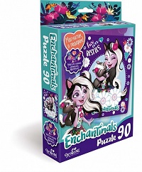 Энчантималс.Пазл.90Эл. +магнитик.Besties.03551