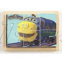177825  ДЕР. ИГРУШКА "ИГРАЕМ ВМЕСТЕ" КУБИКИ CHUGGINGTON (6 КУБИКОВ) В ПАК. в кор.36шт 4690590050040