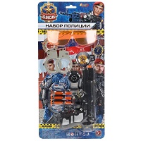 Набор полиция, на карт. 43*20*3см ТМ "ИГРАЕМ ВМЕСТЕ" в кор.2*72шт