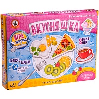 Игра на липучках. "Вкусняшки"