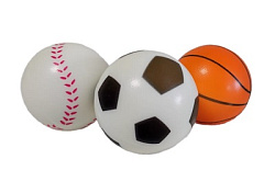 мяч мякиш 6,5 см 12 шт/пакет