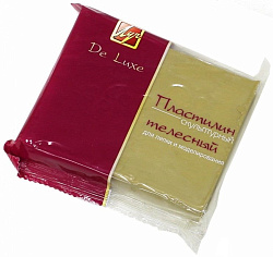 Пластилин " Луч " скульптурный Люкс 300г телесный, твердый, не прилипает к рукам, не красится, держи