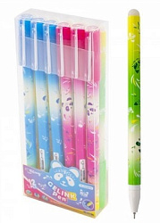 Ручка гелев. пиши-стирай ПАНДА СИНЯЯ 0,5мм арт.1736 (36/1296шт)