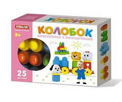 Конструктор "Колобок и компания" 25 дет. коробка