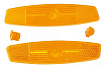 катафоты жёлтые длинные-пласт.крепления 33333