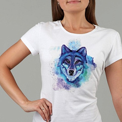 Термотрансфер волк 17*19см (фас 5листов цена за лист)  ХК АУ 3715835