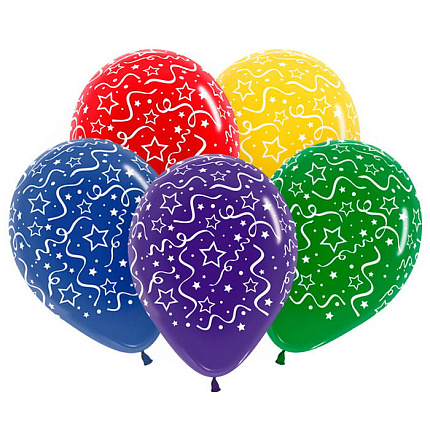 Шар 14" с рисунком ассорти