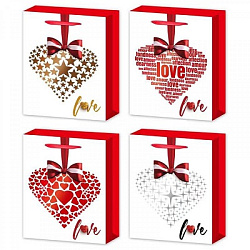 Пакет ЭТО ЛЮБОВЬ 30*41.5*12см арт.3828L (1/12/360шт)