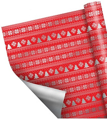 Плёнка упаковочная голография «Вязка», 100 х 70 см