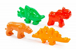 Формочки (тигр + мамонт + динозавр №1 + динозавр №2)