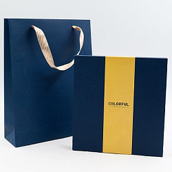 Ежедневник А5 120л КИОТТО СИНИЙ ЛЕД +ручка в подар.упак. арт.15300 (1/20шт)