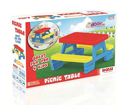 Детская мебель DOLU Пикник, Стол со скамейками