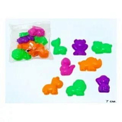 НАБОР ДЛЯ ТВОРЧЕСТВА ПЕСОК МАГИЧЕСКИЙ НАБОР ПАСОК 7СМ 8ШТ ЖИВОТНЫЕ ВН:F18854