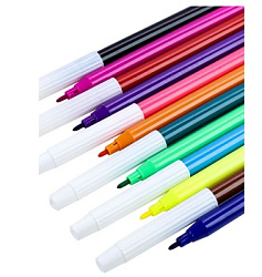 TM "Profit" Фломастеры  невентилируемые 12цв. КИНОМАНЫ (ФЛ-2486) в блистере, кратно 24