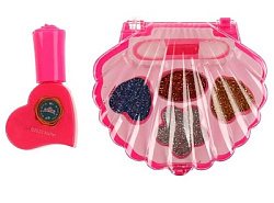 Косметика ДЛЯ ДЕВОЧЕК ЭНЧАНТИМАЛС тени для век с блестками, лак для ногтей МИЛАЯ ЛЕДИ в кор.2*240шт