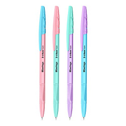 Ручка шариковая Berlingo "Tribase haze" синяя, 0,7мм