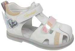 9965-A Сандалии 23-26 р.р Белый разм.25