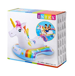 Игрушка для плавания 163x86 см. Единорог INTEX. Новинка. Арт. 57552NP