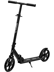 Самокат 2-х колесный COMFORT (колеса PU 200мм, 88,5-102,5см, до 100кг) черный (Арт.СМК-1108)