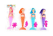 кукла русалка 4 цвета