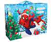 Пакет подарочный новогодний, 61х46х20 см, упаковка, Человек-паук