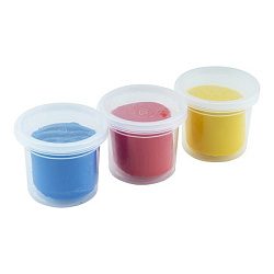 Тдл-021 Тесто для лепки. Пластишка. Набор №18, 3цв. по 80 гр.