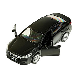 Машина металл KIA k7, 11,5 см, двери, инерция, кор. Технопарк в кор.2*48шт