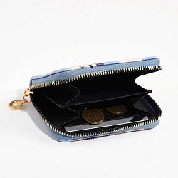 Кошелёк на молнии «Выбражулька», цвет серый