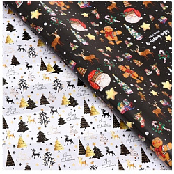 Бумага упаковочная глянцевая "Волшебный лес", двусторонняя, 70 х 100 см