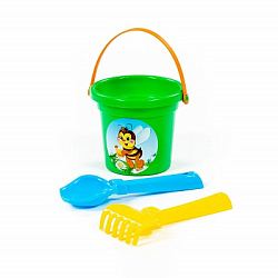 Набор №29: ведро малое, совок №2, грабельки №2