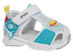 Туфли летние для девоч. R175070112P/W (19-23)разм.22