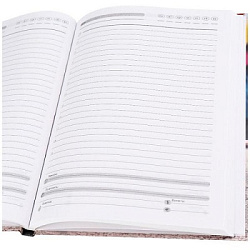 ЕЖЕДНЕВНИК А5, 80л. ЯРКИЙ ФУТБОЛЬНЫЙ МЯЧ (80-0312) (7БЦ,глянц.ламин., цвет.мелов обл., недатиров.)