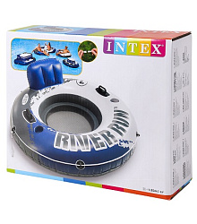 Матрас надувной для плавания 135 см. Кресло INTEX (в коробке) Арт. 58825EU