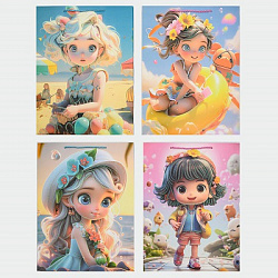 Пакет МИЛАШКИ 31*41*12см арт.570A (1/12/360шт)