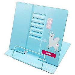 Подставка для книг " KWELT " Универсал, основание- полипропилен, прут- сталь, лепесток- полистирол, 