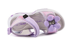 T-10528-M Сандалии 29-34 р.р Фиолетовый(8 пар) (Размер 30)