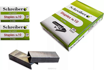 Скобы " Schreiber " №10