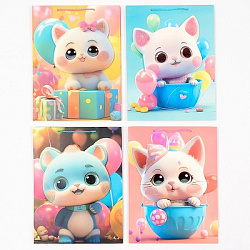 Пакет CUTE глиттер 30*41*12см арт.614A (1/12/360шт)