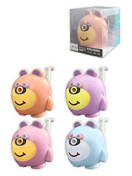 Точилка механическая " KWELT " Bear, 8,5*7*10см, ассорти (без возможности выбора дизайна), пластиков