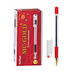 Ручка шариковая "MC Gold", красная, 0,5мм, грип, штрих-код