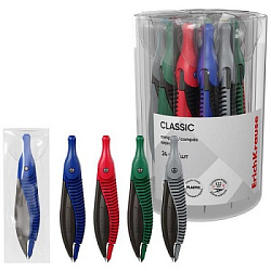 Циркуль пластиковый 12,2см, ПВХ чехол, ассорти, Classic, " Erich Krause ", 10702070/120424/3140370/1