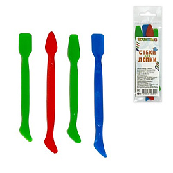 Набор стеков для лепки " KWELT " 4шт пластик, ассорти