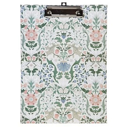 Планшет " Hatber " А4 Morris с металлическим зажимом, матовый ламинированный картон(Папка-планшет А4