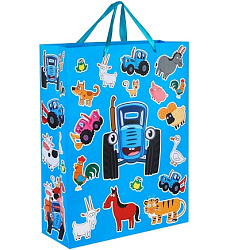 Пакет ламинат вертикальный "Синий трактор", Синий трактор, 31х40х11,5 см 9240289