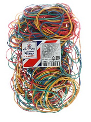 РЕЗИНКИ БАНКОВСКИЕ "ATTOMEX" ДИАМЕТР 60 ММ, 200 Г, ЦВЕТНЫЕ