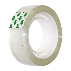 Лента канцелярская клейкая 15мм*20м, прозрачный, 40мкм, полипропилен, пластиковая втулка d=25мм, " K