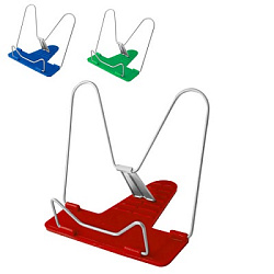 Подставка для книг " KWELT " Универсал, основание- полипропилен, прут- сталь, лепесток- сталь, планк