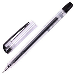 Ручка гелевая PENSAN My King Gel, ЧЕРНАЯ, игольчатый узел 0,5мм, линия 0,4мм, 6400/12 ш/к 0412